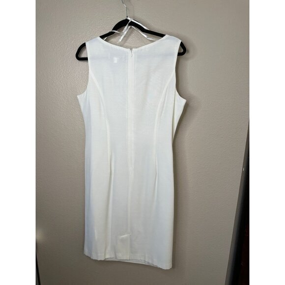 SOLD    Norton McNaughton‎ Women's White Jacket & Dress Set size 10 2 piece set - Picture 5 of 16